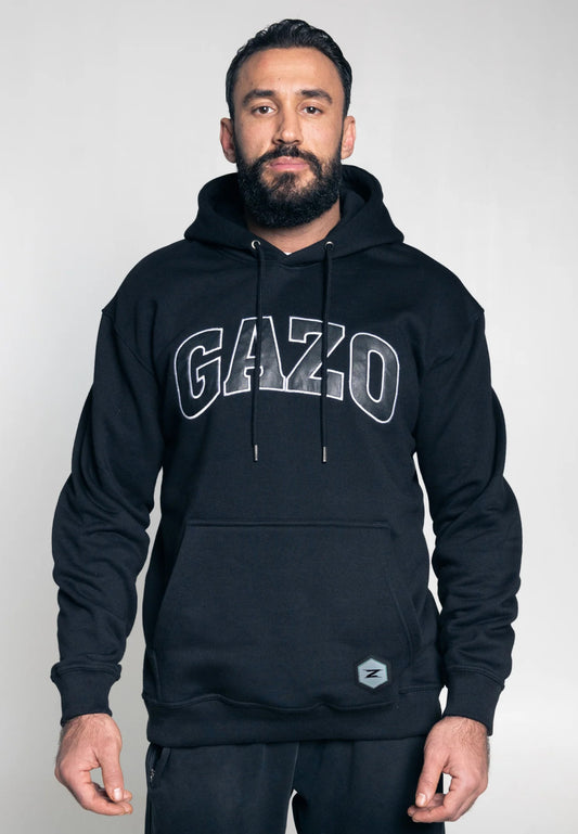 Gazo Hooligang College Hoodie black - Hoodies - Gazo - BAWRZ®
