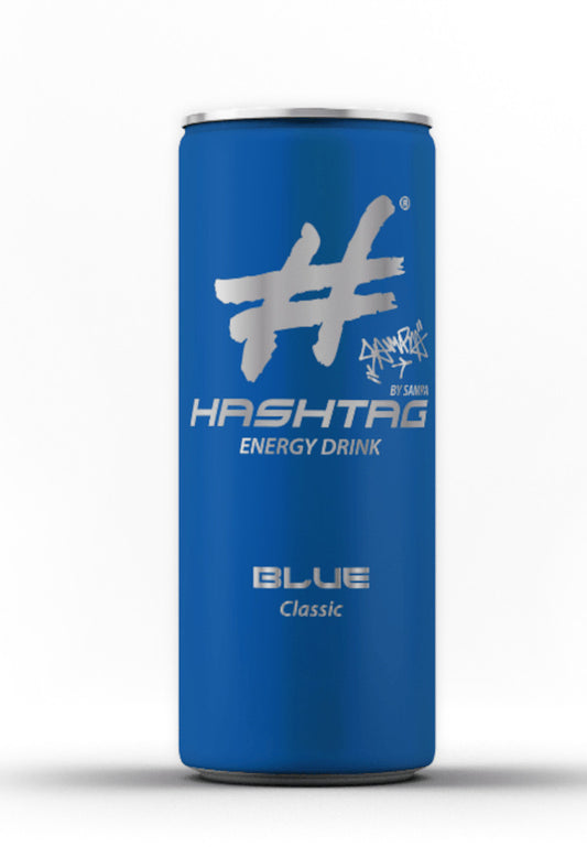Hashtag Energy Drink Blue - Classic - Drinks - Hashtag - BAWRZ®