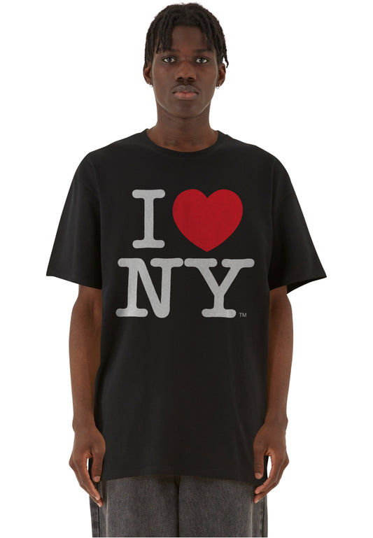 Merchcode I Love NY Oversize T-Shirt black