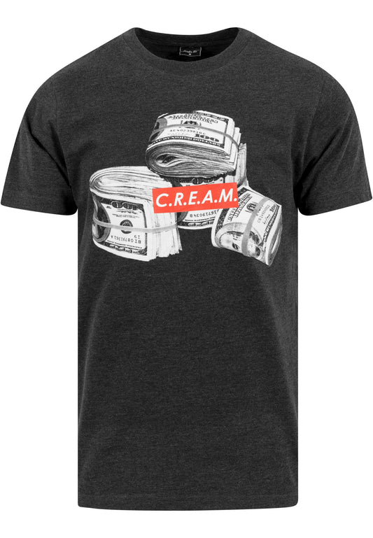 Mister Tee C.R.E.A.M Bundle T-Shirt charcoal