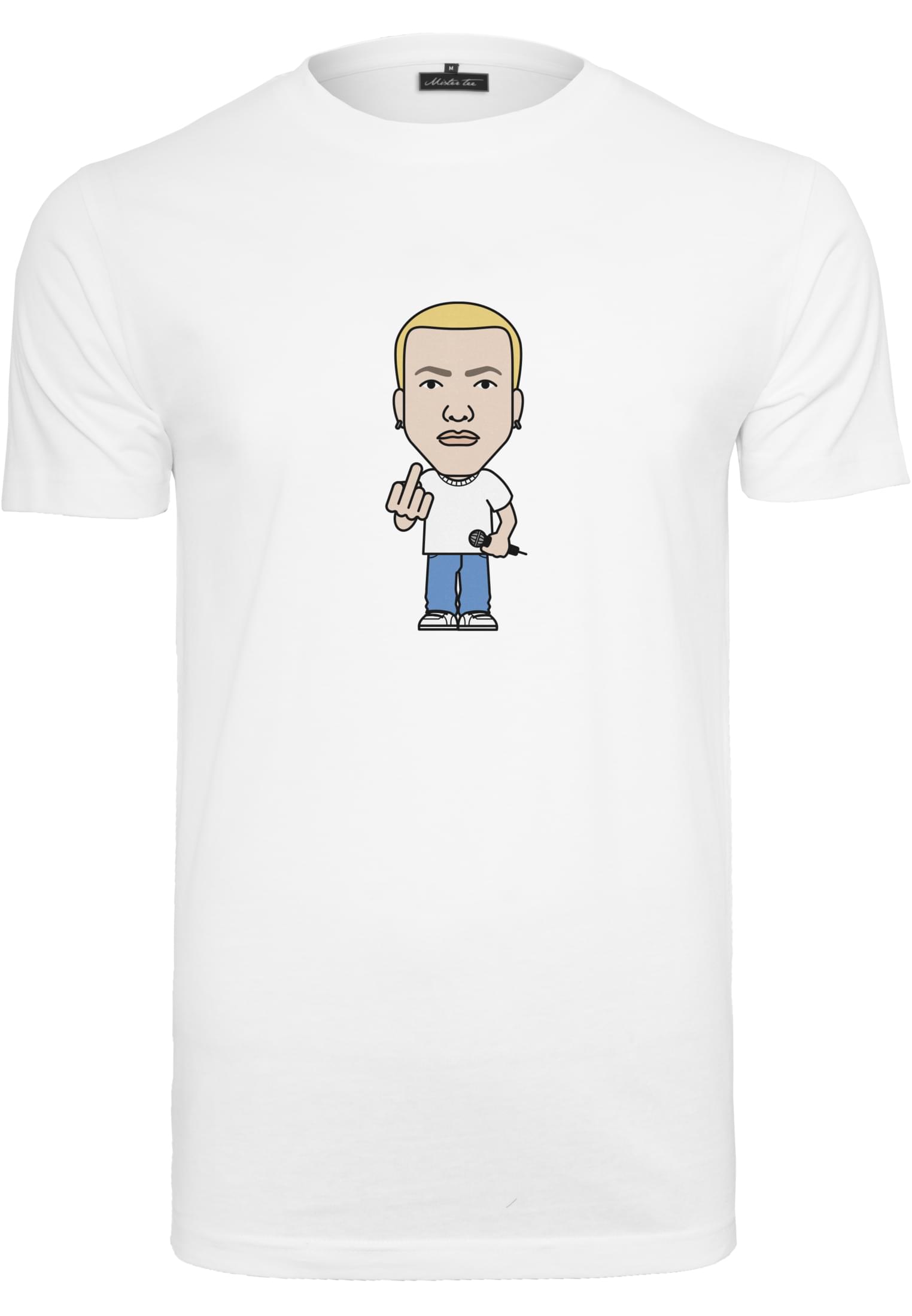 Mister Tee Detroit Sketch BAWRZ® Shop white T-Shirt im