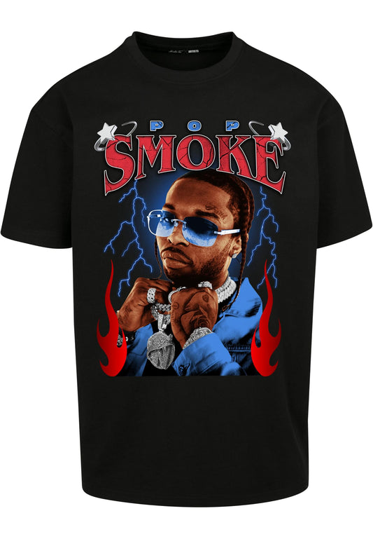 Mister Tee Pop Smoke Faith Oversize T-Shirt black - T-Shirts - Mister Tee - BAWRZ®