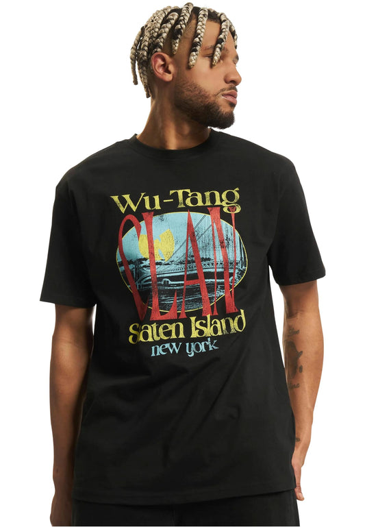 Upscale Studios Wu Tang Staten Island Oversize T-Shirt black