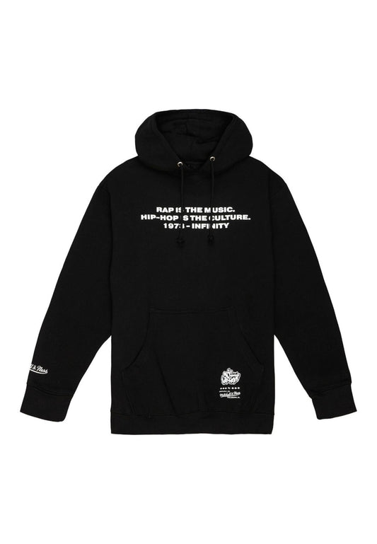 Mitchell & Ness 50th Anniversary of Hip-Hop Culture Hoodie black - Hoodies - Mitchell & Ness - BAWRZ®