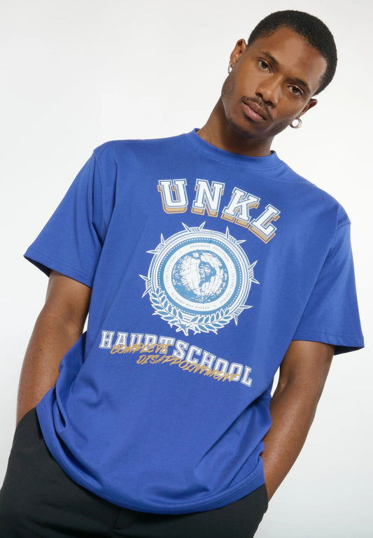Unkl Hauptschool T-Shirt blue - T-Shirts - Unkl. - BAWRZ®