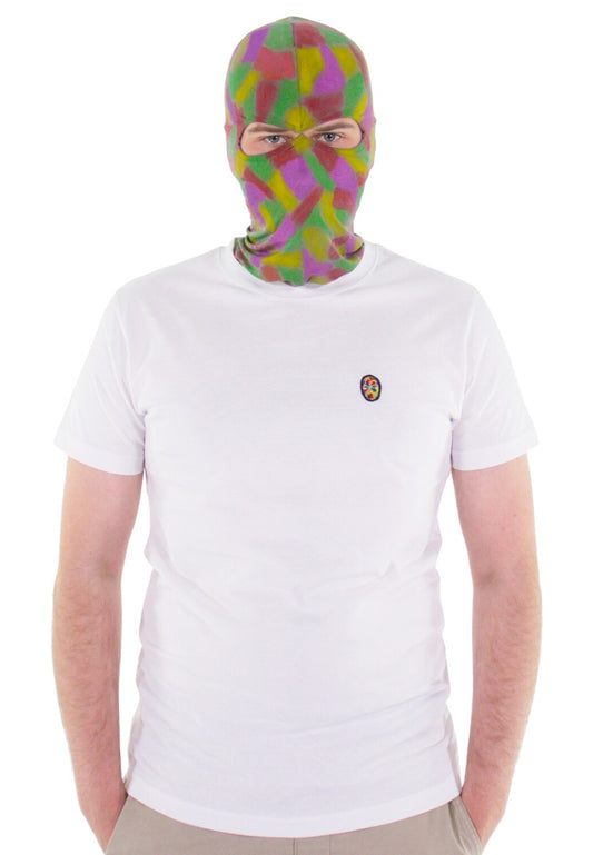 RapSchau T-Shirt Maske white - T-Shirts - RapSchau - BAWRZ®