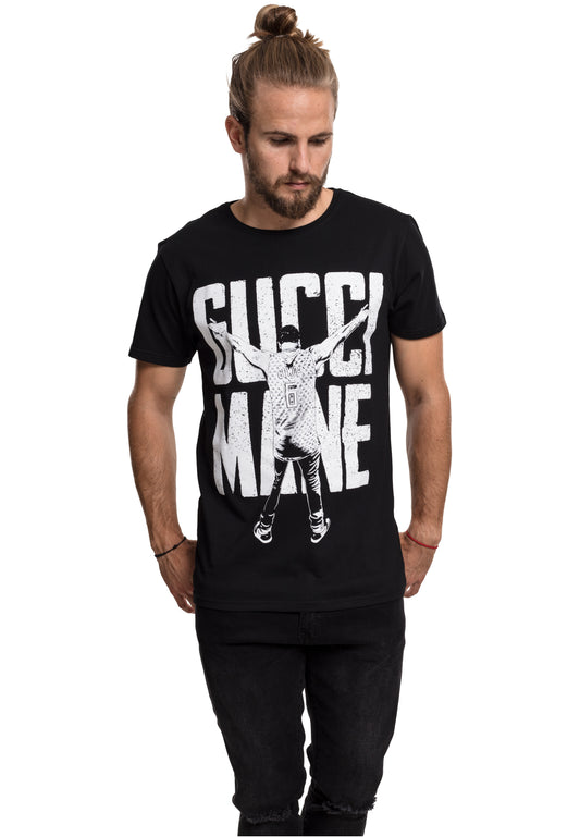 Merchcode Gucci Mane Guwop Stance T-Shirt black - T-Shirts - Merchcode - BAWRZ®