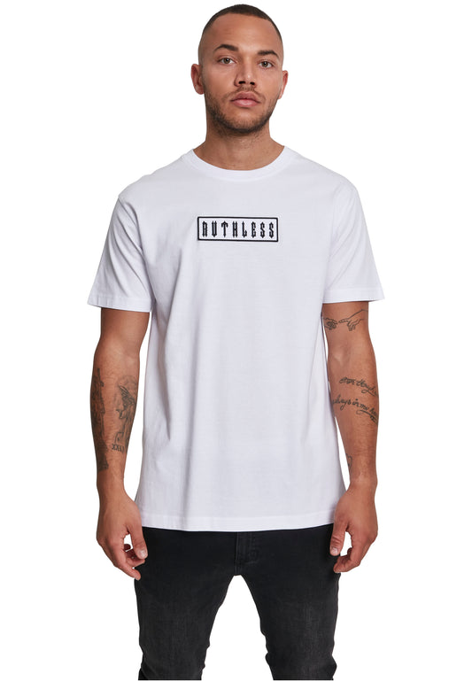 Merchcode Ruthless Patch T-Shirt white - T-Shirts - Merchcode - BAWRZ®