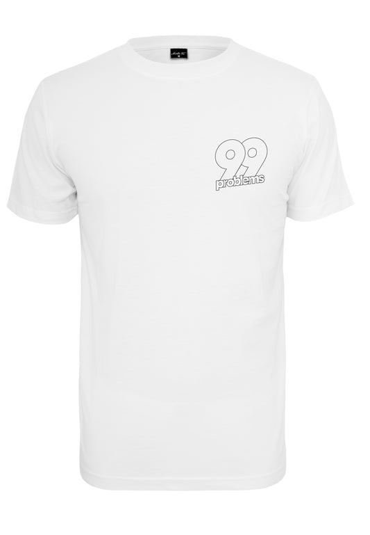 Mister Tee 99 Problems Batch T-Shirt white - T-Shirts - Mister Tee - BAWRZ®