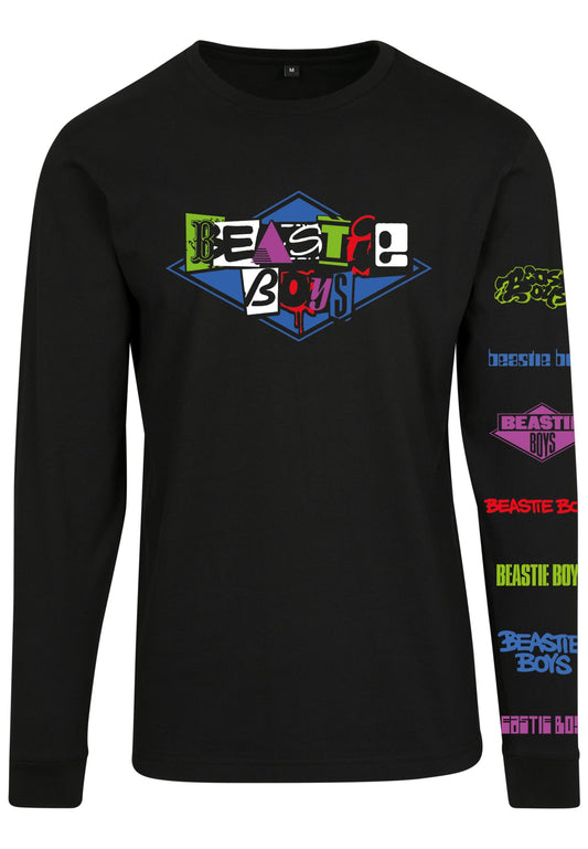 Mister Tee Beastie Boys Logo Longsleeve black - Longsleeves - Mister Tee - BAWRZ®