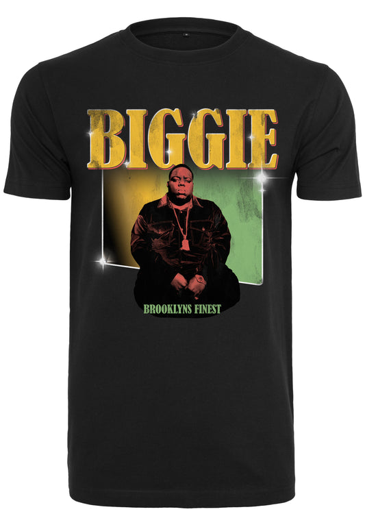 Mister Tee Biggie Smalls Finest T-Shirt black - T-Shirts - Mister Tee - BAWRZ®
