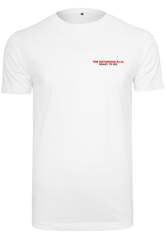 Mister Tee Biggie Smalls Ready To Die Tracklist T-Shirt white - T-Shirts - Mister Tee - BAWRZ®