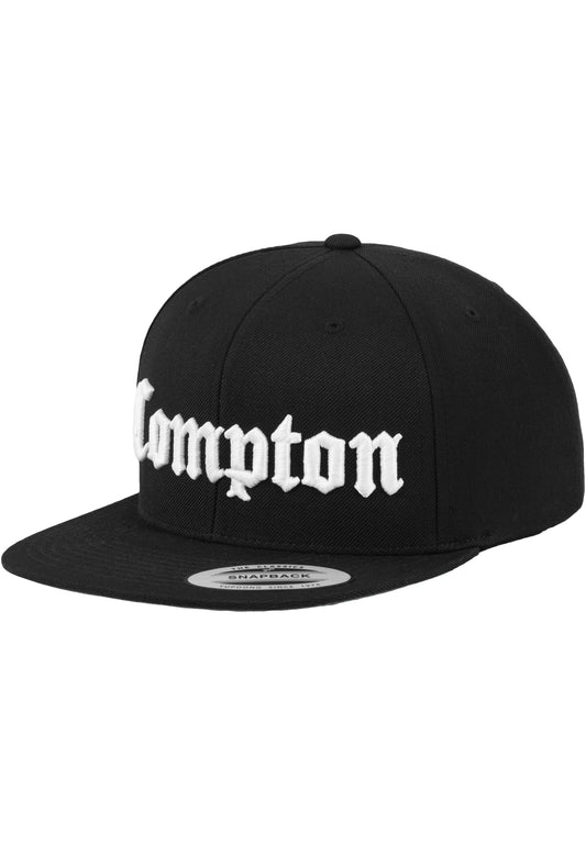 Mister Tee Compton Snapback black - Headwear - Mister Tee - BAWRZ®