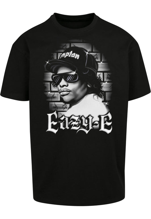 Upscale Studios Eazy-E Paintbrush Oversize T-Shirt black - T-Shirts - Upscale Studios - BAWRZ®