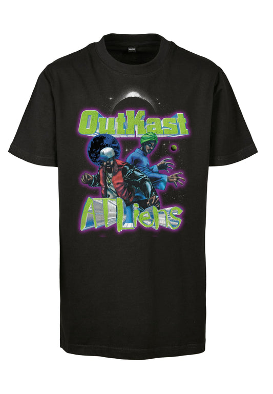 Mister Tee Kids Outkast Atliens Cover T-Shirt black - T-Shirts - Mister Tee - BAWRZ®