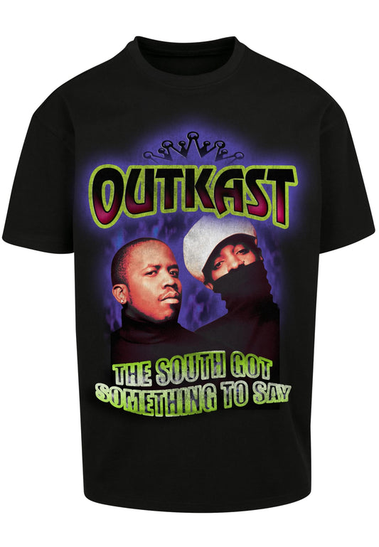 Mister Tee Outkast The South Got Something To Say Oversize T-Shirt black - T-Shirts - Mister Tee - BAWRZ®