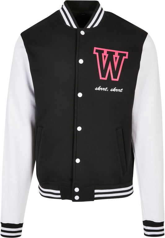 Mister Tee Wonderful College Jacket black/white - Jackets - Mister Tee - BAWRZ®