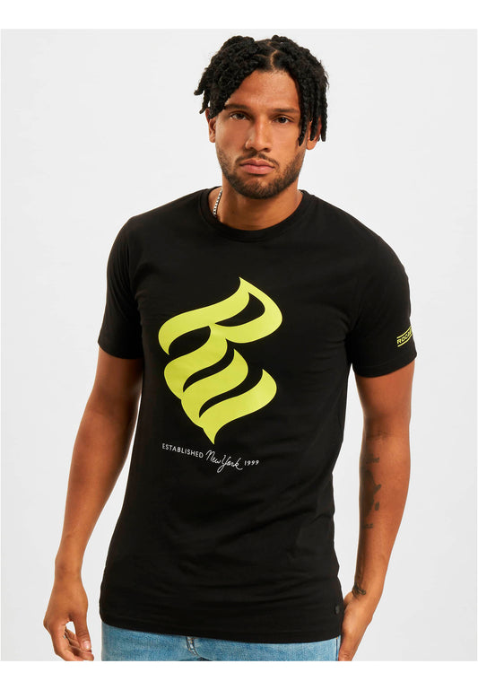 Rocawear NY 1999 T-Shirt black/lime - T-Shirts - Rocawear - BAWRZ®