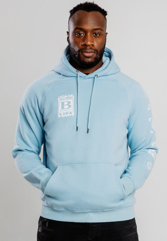 Unkl Hollywood Life Hoodie baby blue - Hoodies - Unkl. - BAWRZ®