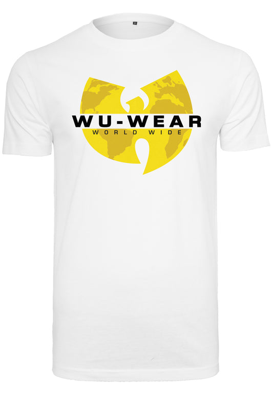Wu Wear Wu-Tang Clan Worldwide Logo Tee white - T-Shirts - Wu Wear - BAWRZ®